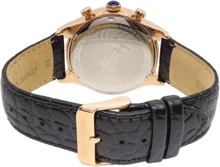 Actual product image Thomas Earnshaw Chronograph Analog Quartz with Leather Strap (Chronograph)