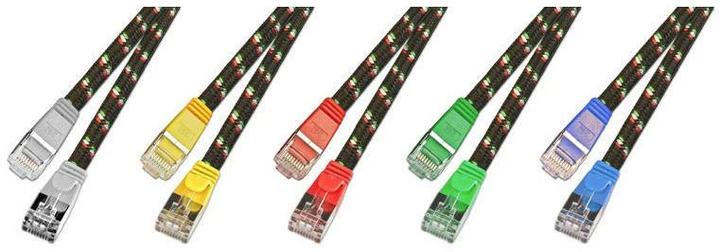 Image du produit Wirewin Câble réseau avec gaine en nylon (STP, CAT6, 0.50 m)