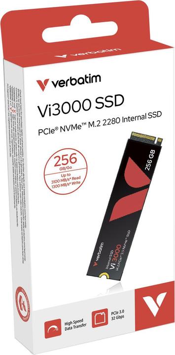 Actual product image Verbatim Vi3000 (256 GB, M.2 2280)