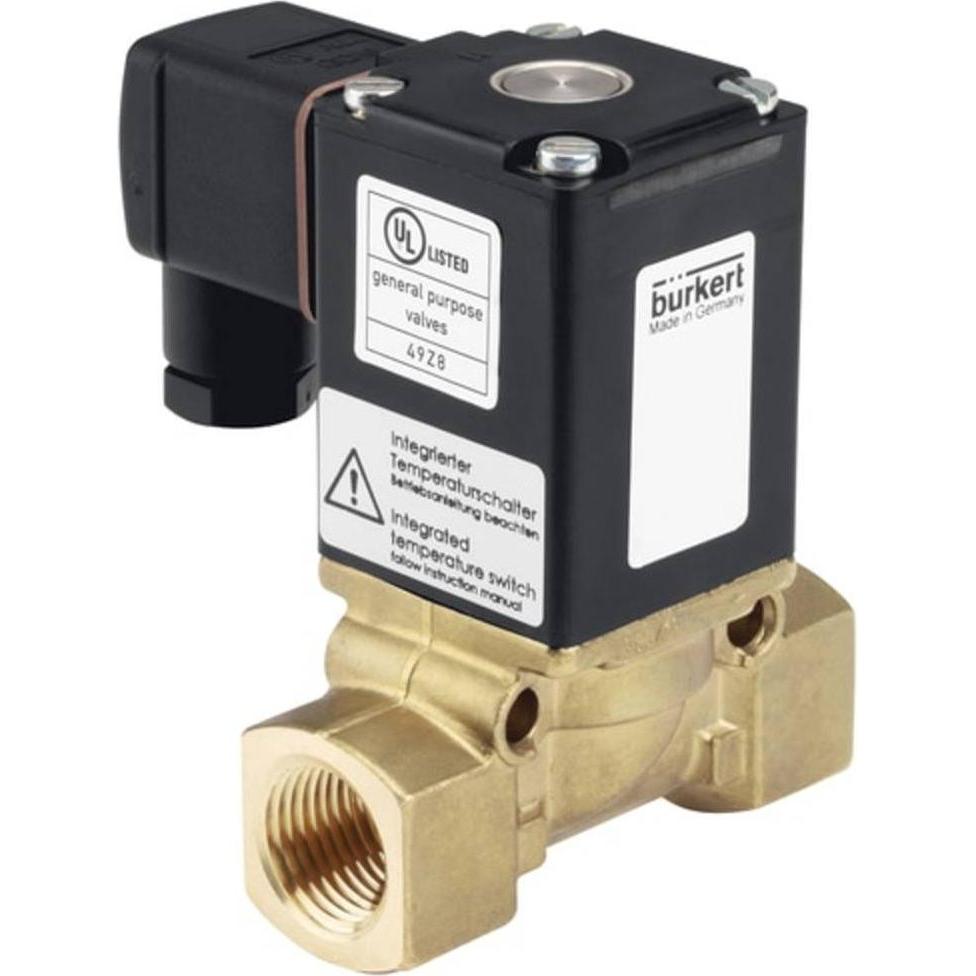 Bürkert Elettrovalvola a 2/2 vie per gas e liquidi (Case), Accessori di elettronica + Alloggiamento