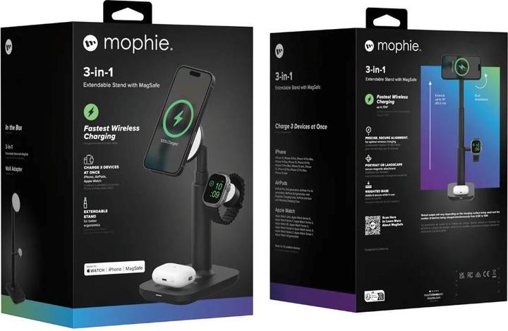 Produktbild Zagg Mophie MagSafe 3in1 Charging Stand (15 W)