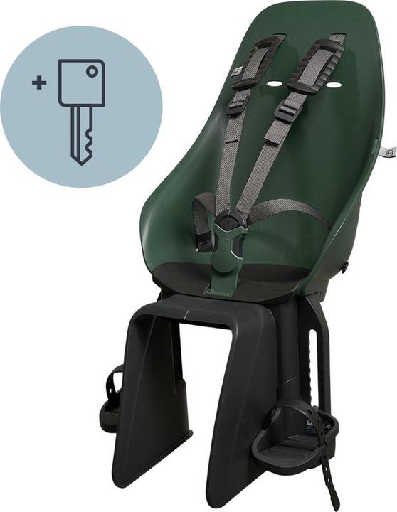 Immagine prodotto Urban Iki Bio -Fahrradsitz hinter Taâ € € € € “Ke Dragermontage - Mosu Green/ Bincho Schwarz