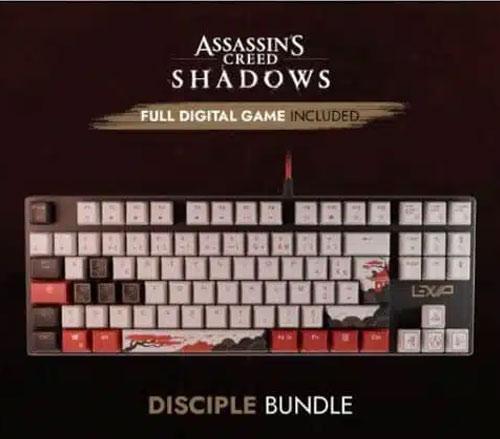 Actual product image Lexip PC Gaming Keyboard "AC Shadows" incl. Assassins Creed Shadows PC Vollversion (DE, Cable)