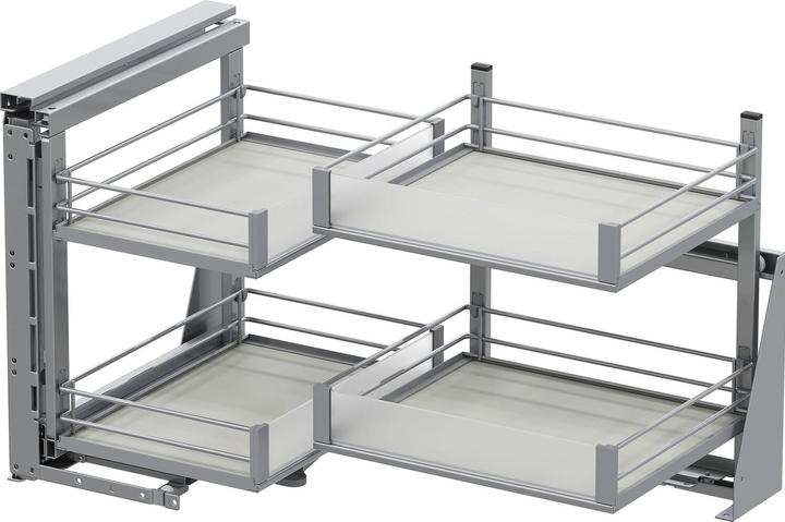 Vauth-Sagel VS COR Fold Eckschrankauszug-Set Artline KB 900 mm links silber (1 Stk.)
