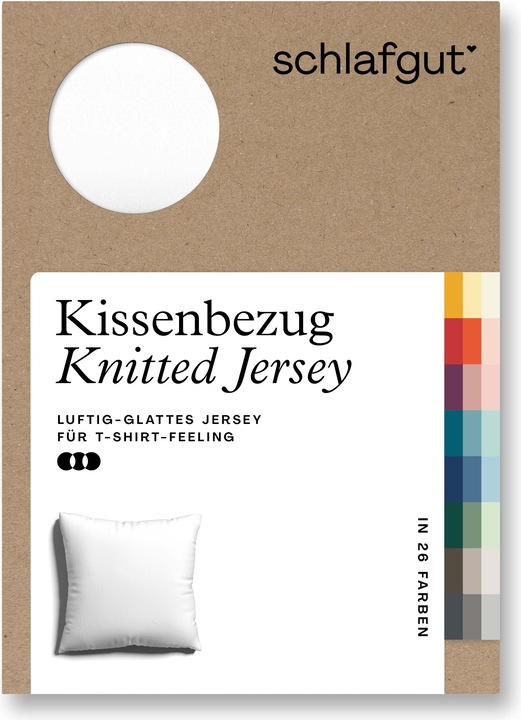 Immagine prodotto schlafgut Knitted Jersey (Copripiumino, 40 x 40 cm)
