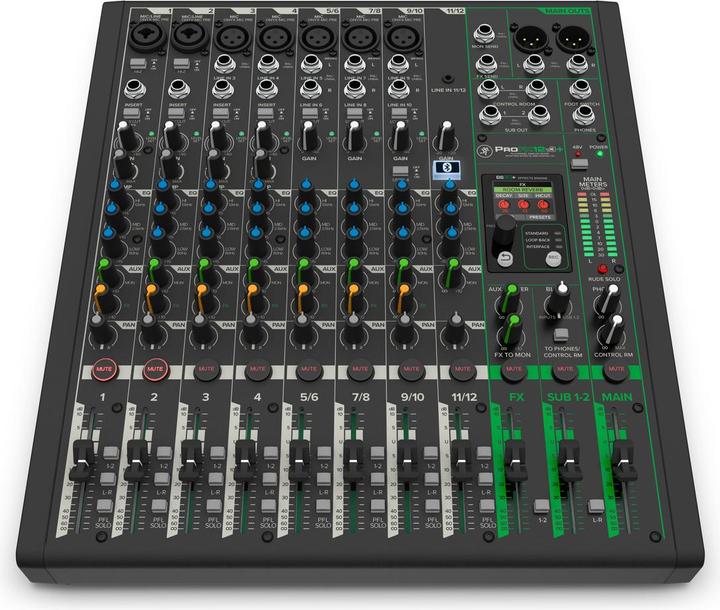 Produktbild Mackie ProFX12v3+ (Studio- und Livemixer)