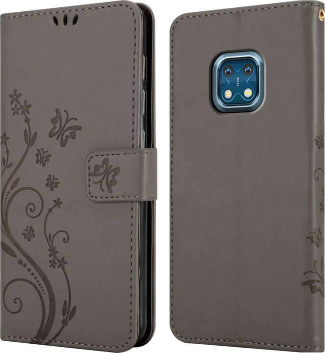 Actual product image Cadorabo Flower Book cover (Nokia XR20)