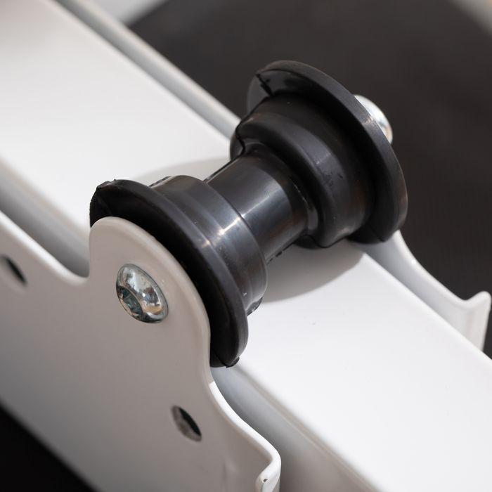 Produktbild Swisshandel24 2-in-1 Bauchtrainer, Bauchmuskeltrainer mit verstellbare Bauchmuskelbank Weiss