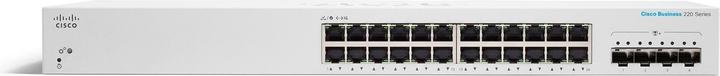 Actual product image Cisco Switch CBS220-24T-4X 28 port (28 ports)