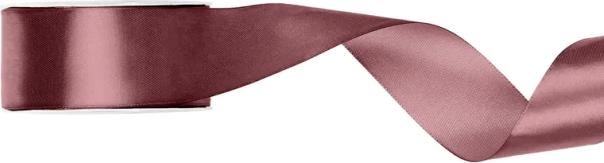 Produktbild Partydeco Geschenkband Satinband dunkelaltrosa 25mm / 25 Meter