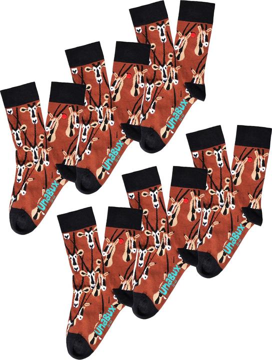 Produktbild Unabux Freizeitsocken GRUMBLE IN THE JUNGLE (6er Pack, 42 - 46)