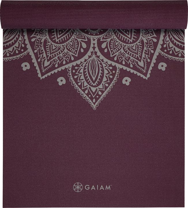 Actual product image Gaiam Sundial Flower Yoga Mat 5 mm Classic Printed (5 mm)