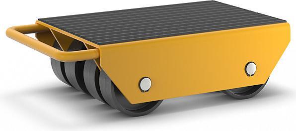 Produktbild eurokraft basic Transportroller mit Nylonrollen