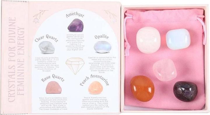 Actual product image Something Different Divine Feminine Energy Decorative Crystal Set (Pack of 5)