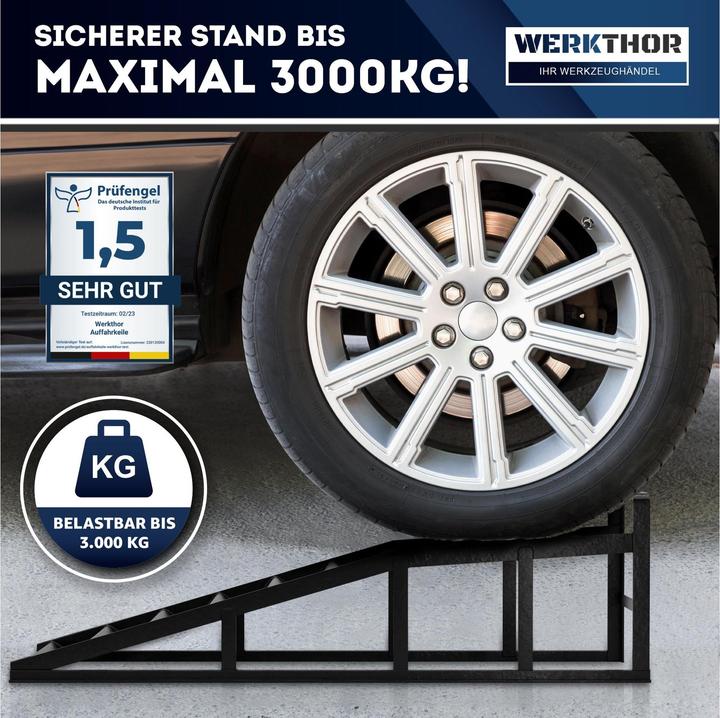 Actual product image Werkthor Auffahrrampe