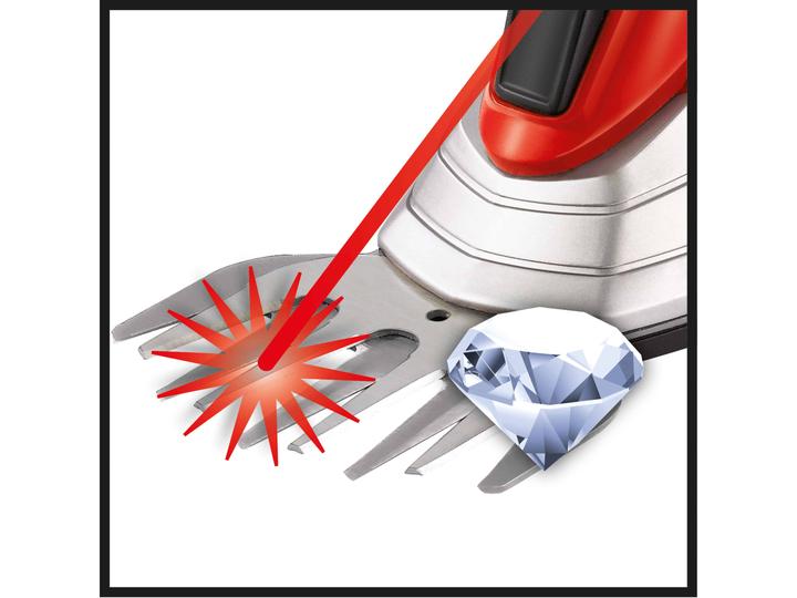 Actual product image Einhell GE-CG 7.2 Li (Rechargeable battery operated)