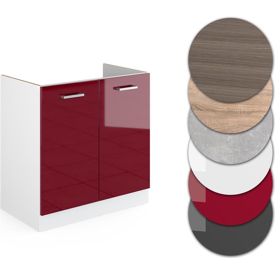Vicco, Regal, Spülenunterschrank R-Line (80 x 46 x 81.5 cm)