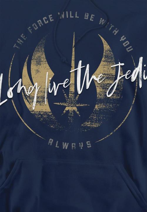 Produktbild Star Wars Long Live The Jedi Kapuzenpullover (M)