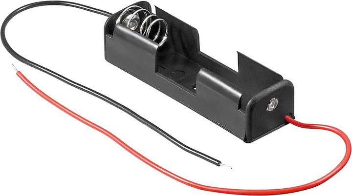 Actual product image Goobay 1x AA AA battery holder