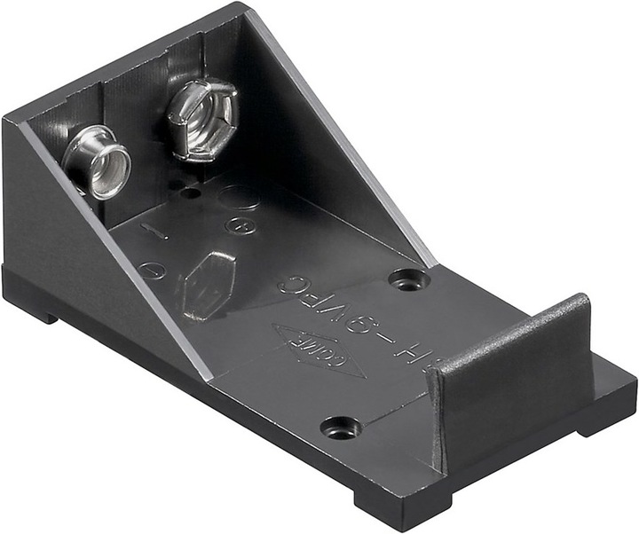 Actual product image Goobay 1x 9V block battery holder
