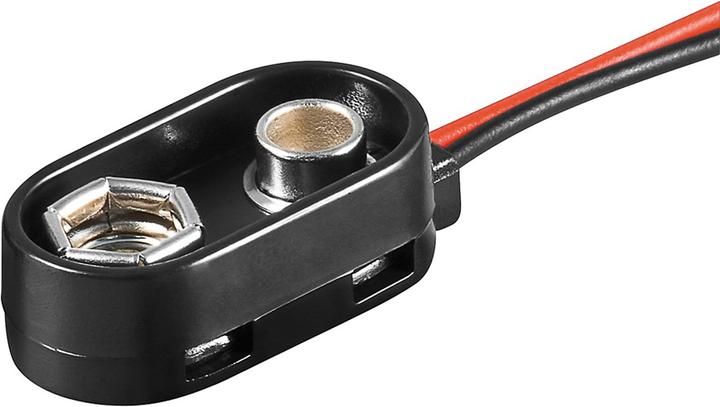 Produktbild Goobay 1x 9V Block Batteriehalter