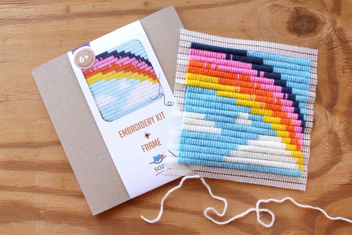 Actual product image Sozo Rainbow picture frame kit
