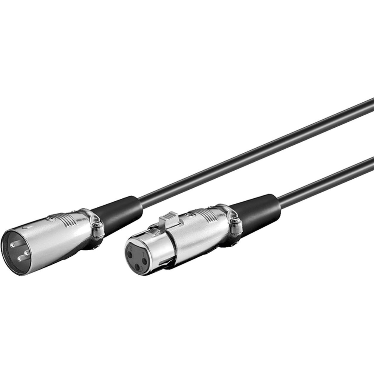Goobay XLR Anschlusskabel (6 m, Verlängerung), Audio Kabel