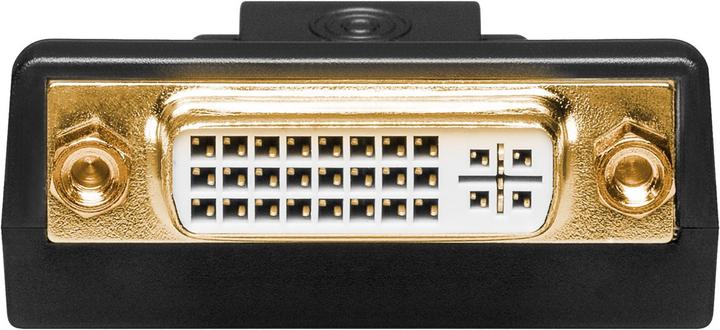 Actual product image Goobay DisplayPort/DVI-D Adapter 1.1, gold plated (DVI)