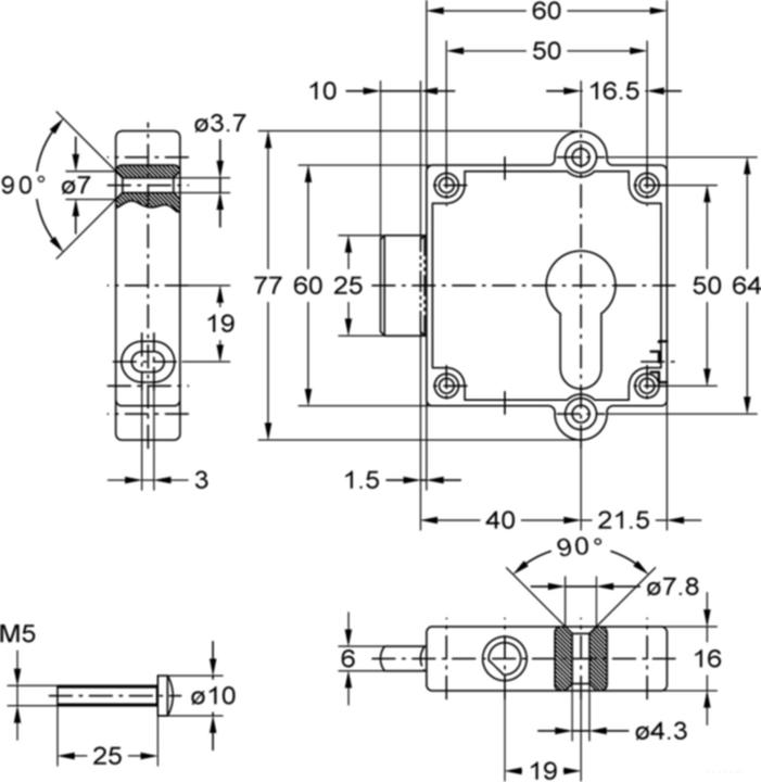 Productafbeelding Junie Espagnolette kastsloten met nachtschoot (Profielcilinder)