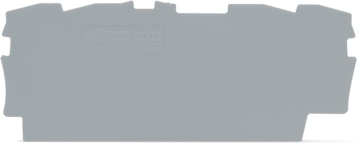 Produktbild Wago Abschlussplatte f. Klemml. 4x2,5mm2 gr. (Diverse)