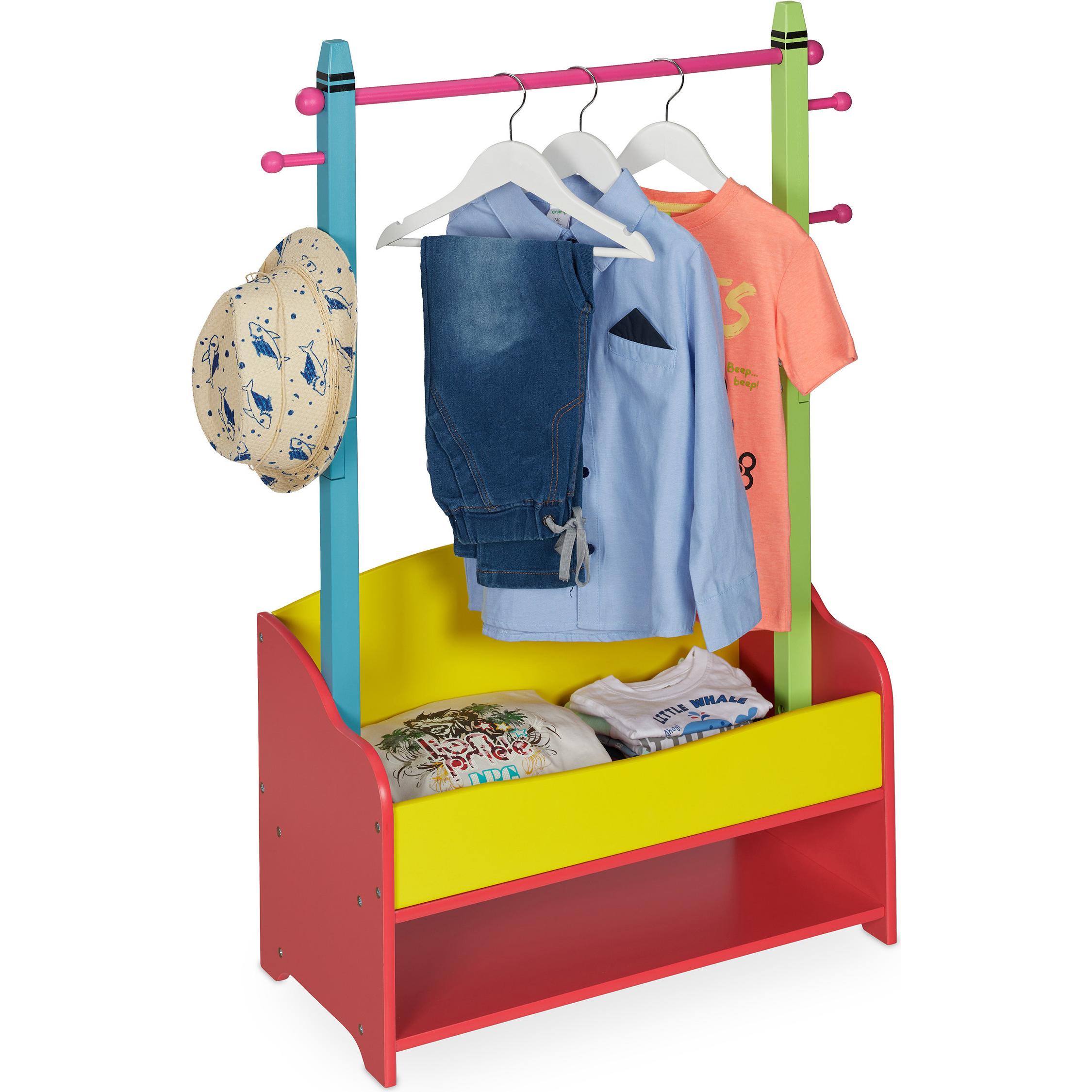 Relaxdays, Werkzeugwand, Kinderkleiderständer