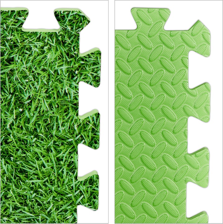 Actual product image Relaxdays 8x floor protection mat (1 cm)