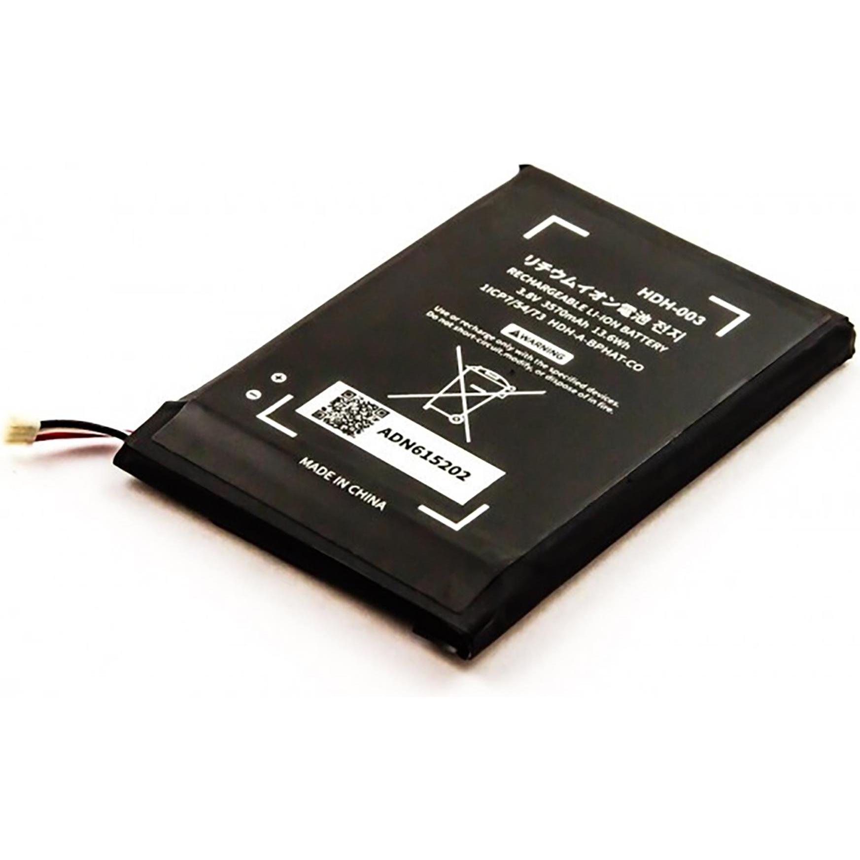 AGI Akku kompatibel mit Nintendo HDH-002 (3570 mAh), Batterien + Akkus