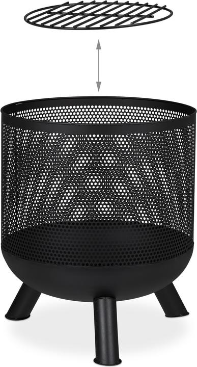 Produktbild Relaxdays Feuerkorb (44 cm)