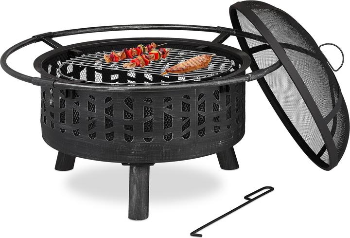 Actual product image Relaxdays Fire bowl (75 cm)
