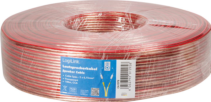 Actual product image LogiLink CA1078 (100 m, 0.75 mm²)