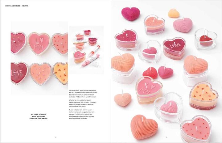 Actual product image Rico Design Candle mould instruction book (German, 2023)