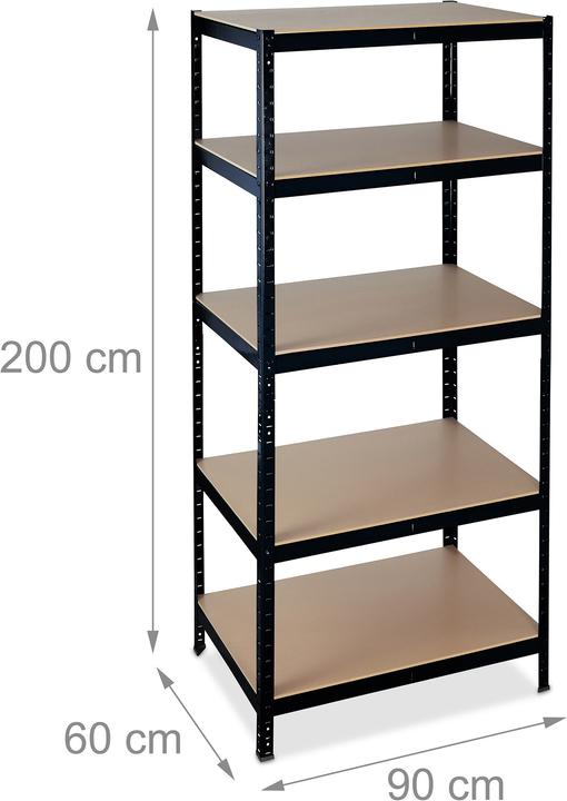 Produktbild Relaxdays Schwerlastregal