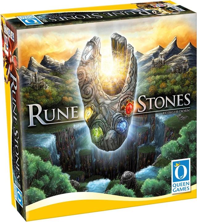 Produktbild Queen Games 20252 - Rune Stones - Kartenspiel (EN/DE/FR/NL-Ausgabe) (Deutsch, Französisch, Englisch)