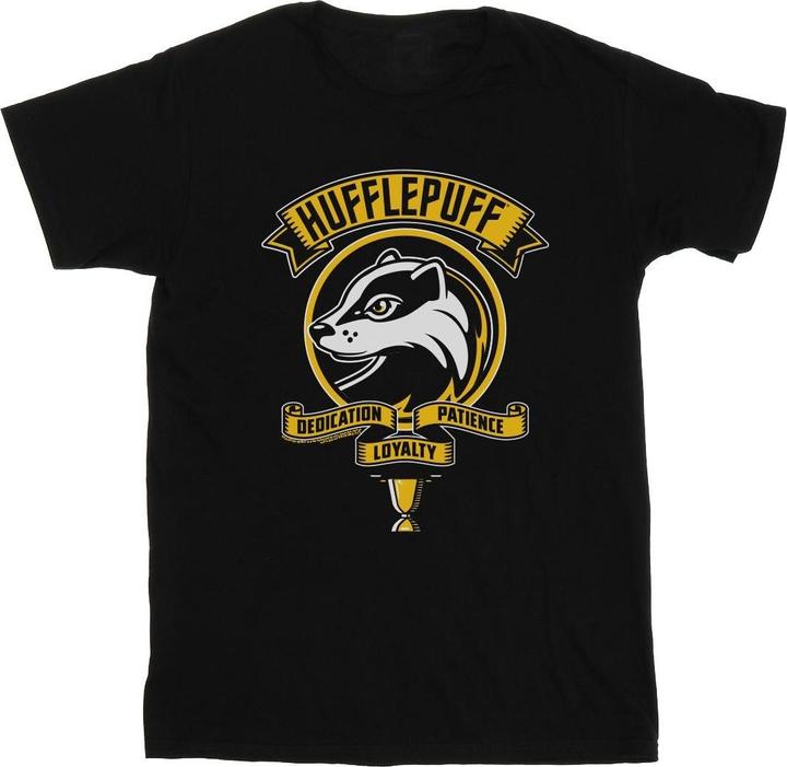 Image du produit - T-shirt HUFFLEPUFF TOON CREST - Femme (4XL)