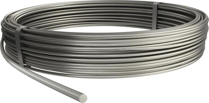 Produktbild OBO Bettermann OBO RD 10-V4A Rundleiter 10mm 50Mtr.Ring (+/- 2m) ca. 32kg Edelstahl (50 m)