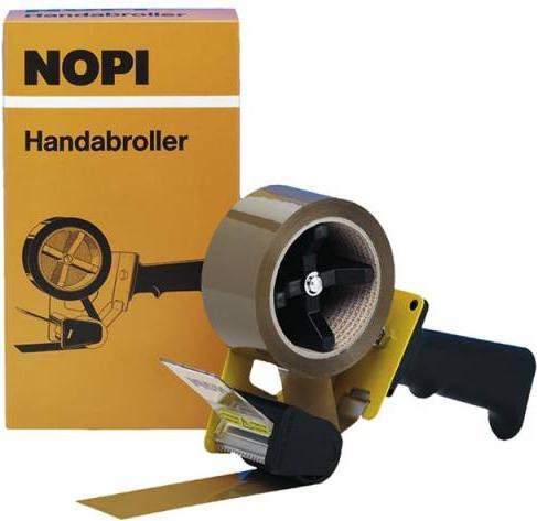 Actual product image tesa Adhesive tape dispenser 50 mm 66 m