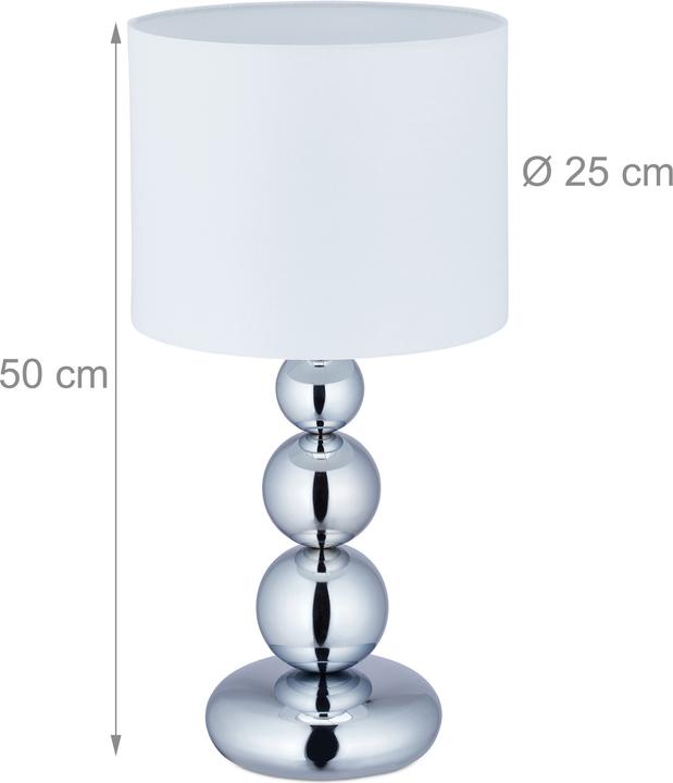 Image du produit Relaxdays Lampe de table (E27)