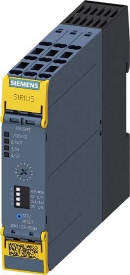 Actual product image Siemens EMERGENCY STOP switching device 24V/DC basic device 3SK1122-2CB44