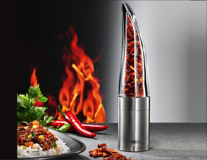 Produktbild AdHoc Chilimühle Pepe inkl. Chilis Nachfüllbeutel (Chili)