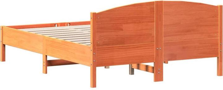 Actual product image vidaXL Bettgestell (140 x 190 cm)