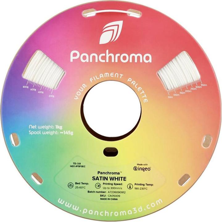 Produktbild Polymaker Panchroma™ PLA Satin (PLA, 1.75 mm, 1000 g)