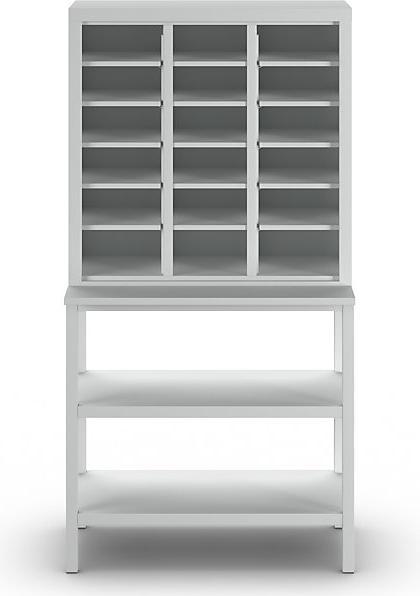 Produktbild kaiserkraft Ordnungs- und Sortierstation (100 x 40 x 195 cm)