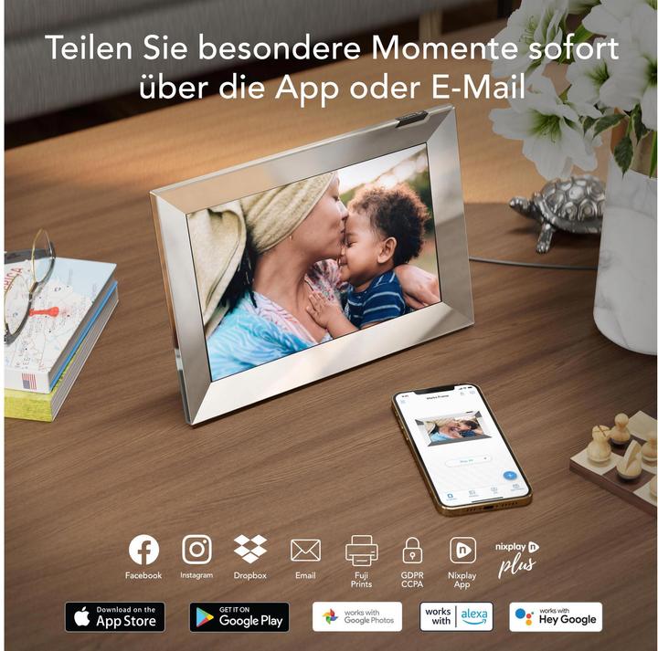 Produktbild Nixplay Touch Smart (10.10", 1280 x 800 Pixel)