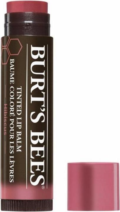 Produktbild Burt's Bees Tinted Lip Balm Hibiscus (Lippenpflege getönt, 4.25 ml)